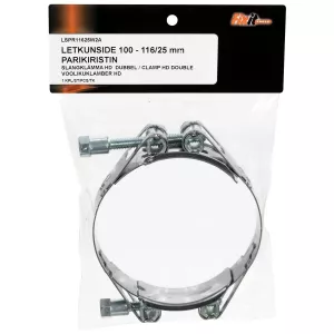 Slangklämma Hd 116-136Mm/25Mm 1St Dubbel