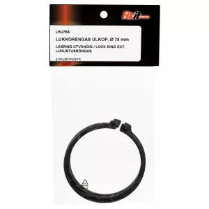 Låsring Utvändig 75Mm 2St