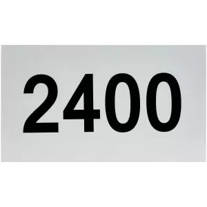 Reflektorplatta 20 X 35 Cm