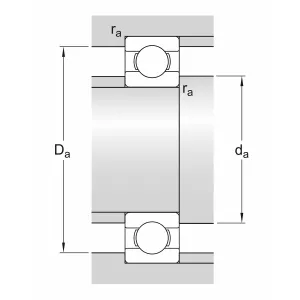 Spårkullager 70X110X13 Skf