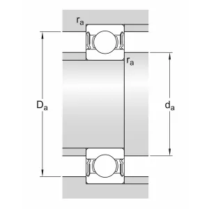 Spårkullager 45X100X25 Skf