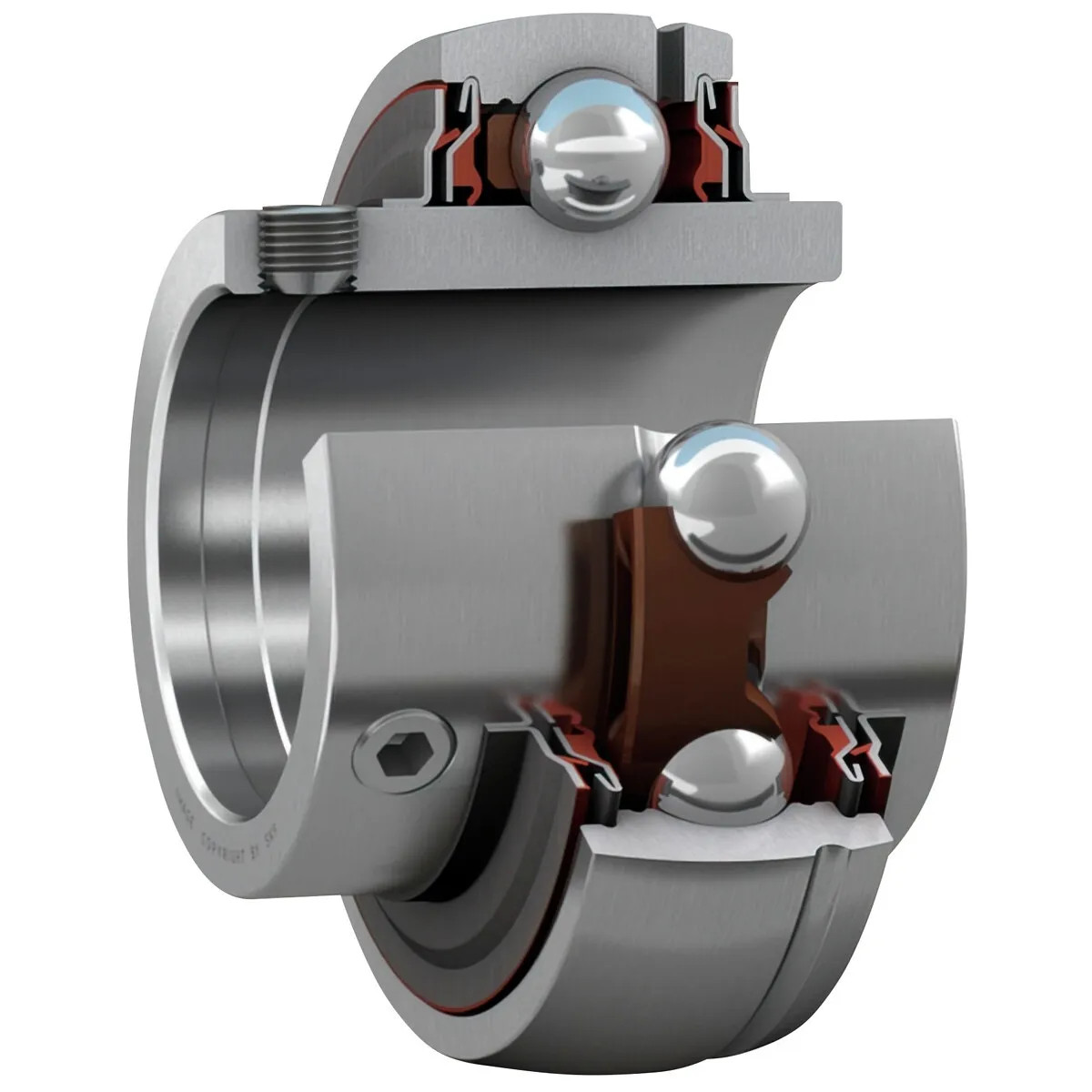 Lager För Ucp 212/H, Ucf 212/H Skf