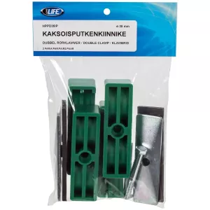 Rörklammer 35Mm Dubbel Klammer Packad 2 Par