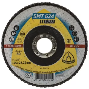 Lamellrondell 125Mm G80 Smt624