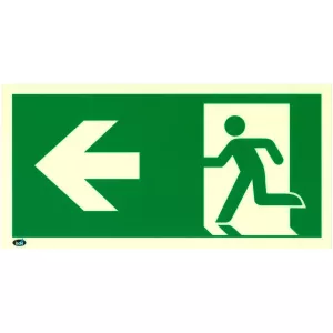 Skylt Utfartsväg Dubbelsidig 300X150