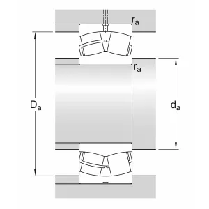 Sfäriskt Rullager 45X100X25 Skf