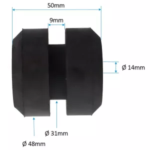 Gummidämpare Motor Re60720