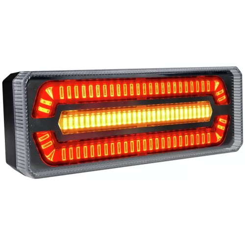 Bakljus Led 12-24V 169X63Mm