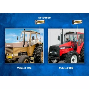 Positionsljus Fram Led 12-24V 169X63Mm