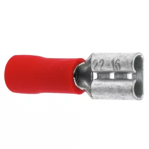 Flatstifthylsa Hona 4,7 Röd 100 St