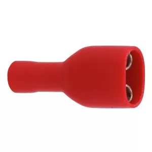 Flatstifthylsa Hona Isolerad 4,7 Röd 100 St