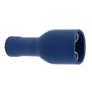 Flatstifthylsa Hona Isolerad 6,5 Blå 100 St