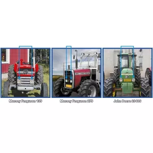 Led-Strålkastare Rund 132Mm Mf Jd