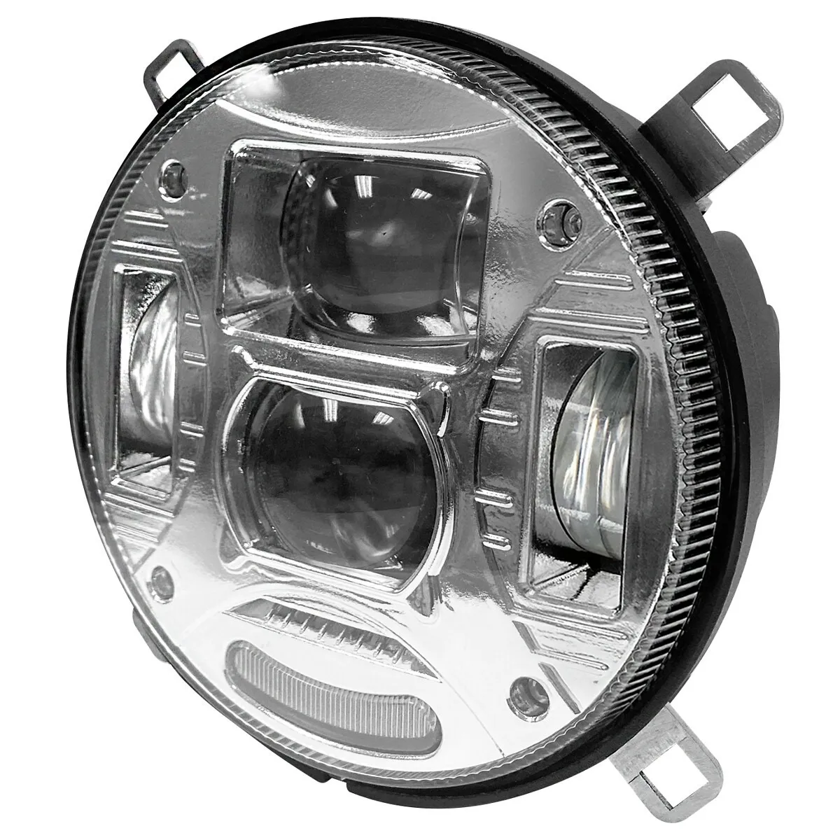 Led-Strålkastare Rund 132Mm Mf Jd