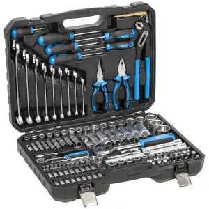 Verktygssats 1/4" Och 1/2" 127 Delar