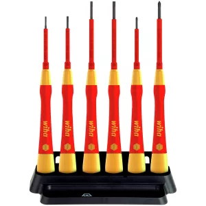 Finskruvmejselsats Vde 7 Delar Spår/Ph