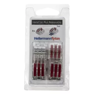 Helacon  Toppklämma 3-Tråd Ml/Mk/Mkem 8St Öppn.Bar