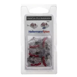Helacon Toppklämma 5-Tråd Ml/Mk/Mkem 5St Öppn.Bar