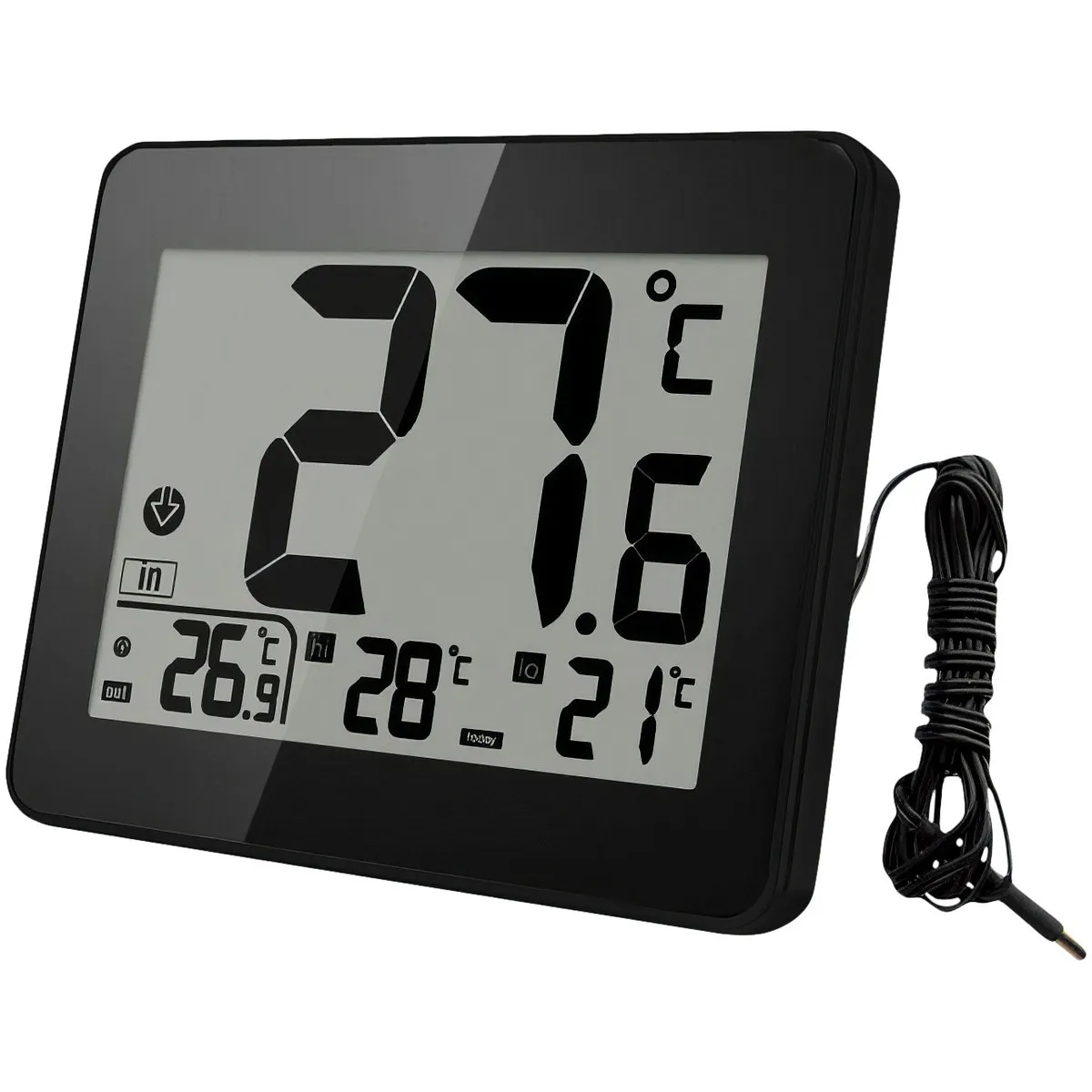 Termometer Inne/Ute Tråd