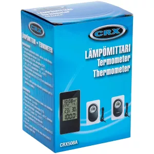 Termometer Inne/Ute Trådlös 3-Sens Sauna