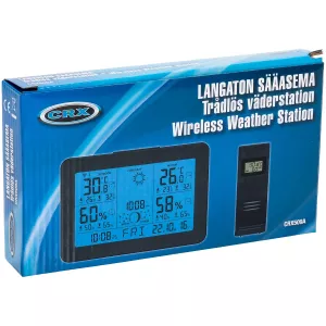 Termometer Väderstation Med Sensor Trådlös