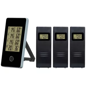 Termometer Inne/Ute Trådlös 3-Sens