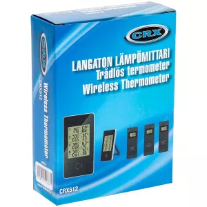 Termometer Inne/Ute Trådlös 3-Sens