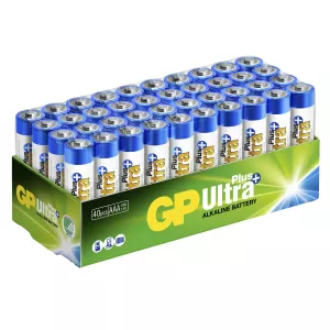 Gp Ultra Plus Alkaline Aaa-Batteri Lr03 40-Pack