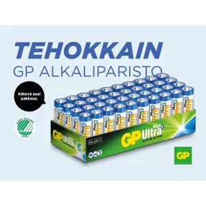 Gp Ultra Plus Alkaline Aa-Batteri Lr6 40-Pack
