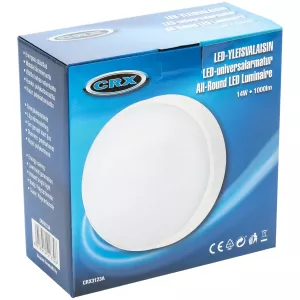 Led Tak-/Vägglampa 1000 Lm 14W Rund 230V