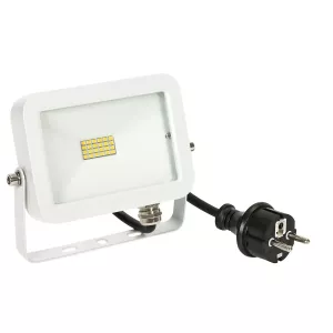 Led Strålkastare 950Lm 10W/230V Pad 0,5M Kabel