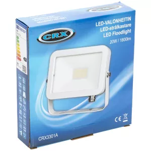 Led Strålkastare 1800Lm 20W/230V Pad 0,5M Kabel