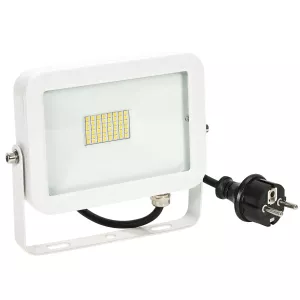 Led Strålkastare 1800Lm 20W/230V Pad 0,5M Kabel