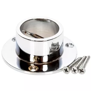 Väggfäste Krom För 36Mm Rep