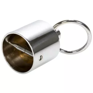 Ändplugg Med Ringa Krom 36Mm