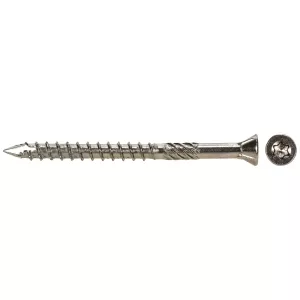 Träskruv 4,0X45Mm 200Kpl A2 Tx15 Fsh Låg Huvud
