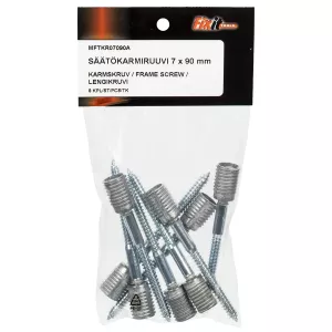 Karmskruv 7X90 8St Förzinkad