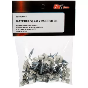 Farmarskruv 4,8X25 25St Rr20 Vita C3