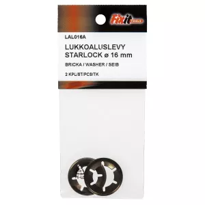 Bricka Starlock 16Mm 2St