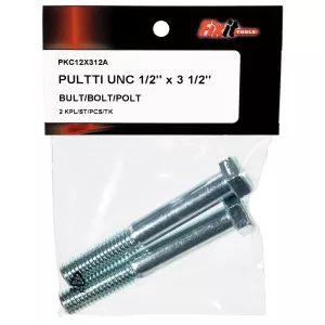 Bult Unc 1/2"X3 1/2" 2St Förzinkad