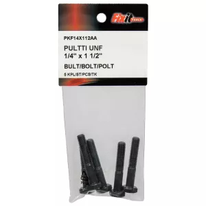 Bult Unf 1/4X1 1/2" 5St Obelagd