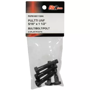 Bult Unf 5/16X1 1/2" 5St Obelagd