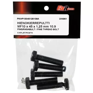 Bult M10X45X1,25 10.9 5St Fingänga Din961