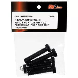 Bult M10X50X1,25 10.9 5St Fingänga Din961