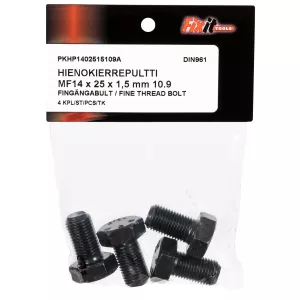 Bult M14X25X1,5 10.9 4St Fingänga Din961