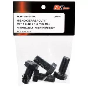 Bult M14X30X1,5 10.9 4St Fingänga Din961