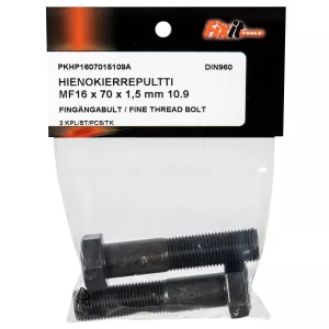 Bult M16X70X1,5 10.9 2St Fingänga Din960