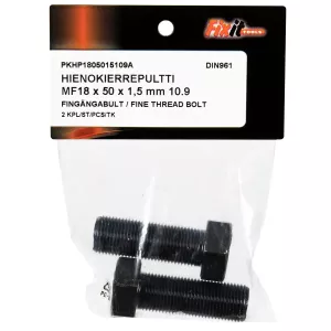 Bult M18X50X1,5 10.9 2St Fingänga Din961