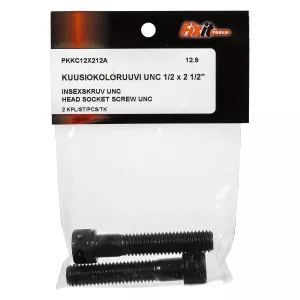 Insexskruv Unc 1/2 X 2 1/2" 2St 12.9