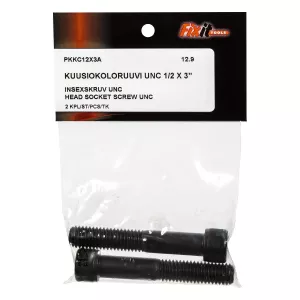 Insexskruv Unc 1/2 X 3" 2St 12.9
